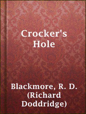 cover image of Crocker's Hole